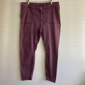 Gramicci Button Pants Purple Zipper Ankle Detail Size 14